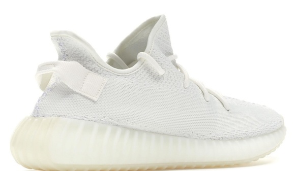 adidas Yeezy Boost 350 V2 Cream/Triple White - Picture 2 of 3